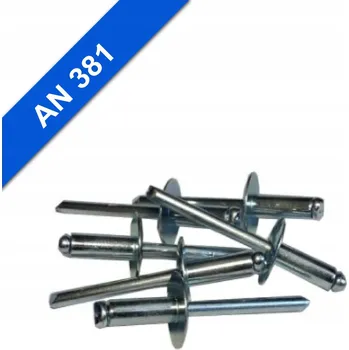 Nýt Nýt s plochou hlavou 3,2 x 6 x 9,5 mm - Al/St AN 381 - 50 ks