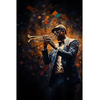 Plakát Plakát Symfonie na Trumpetu bez rámu 61 x 91,5 cm