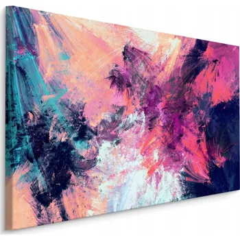 Obraz Abstraktní obraz barevné malby do jídelny 70x50