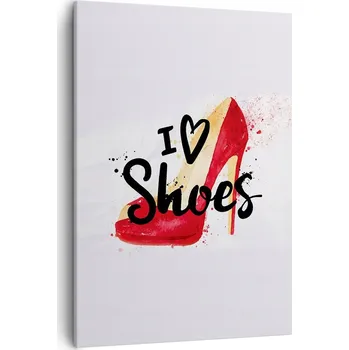 Obraz Obraz na plátně do obýváku ložnice 50x70 podpatky obrazy na zeď canvas