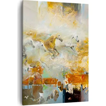 Obraz Obraz na plátně do obýváku ložnice 50x70 abstrakce obrazy na zeď