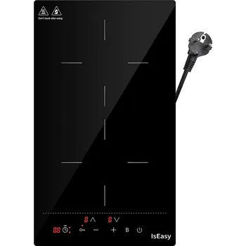 Varná deska Elektrická indukční varná deska IsEasy 2 zóny 29,5 cm 3400 W