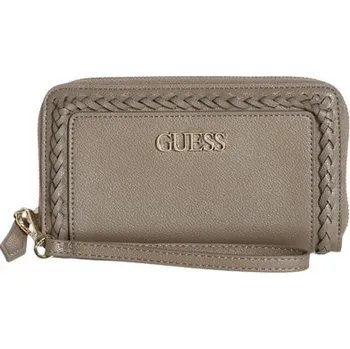 Peněženka GUESS dámská velká peněženka Lainie šedá