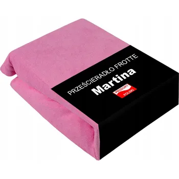 Prostěradlo Prostěradlo s Gumou 140x200 Froté SILNÉ Prodyšné Stálá Barva RŮŽOVÁ