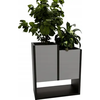Květináč Květináč držák na květináč Karo D stojící květiny dům loft květináč šedý
