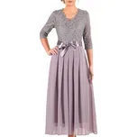 Společenské maxi koktejlové šaty Carla Moreno velikost 50