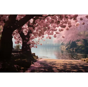 Plakát Plakát Klid Sakury bez rámu 91,5 x 61 cm