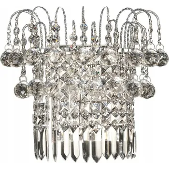 Nástěnné svítidlo Nástěnné svítidlo Venti čiré, stříbrné E27 60 W