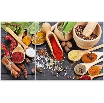 Obraz Skleněná Ochranná Deska a Krájecí Prkénko | Indukce, Sporák ds-0051