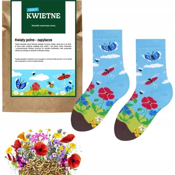 Pánské ponožky Ponožky s hmyzem ZOOKSY Barevné bavlněné Ponožky pro děti 30-35