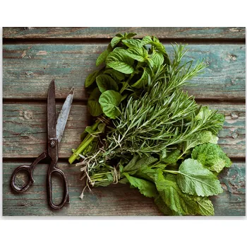 Kuchyňské prkénko Skleněná Ochranná Deska a Krájecí Prkénko | Indukce, Sporák ds-0379