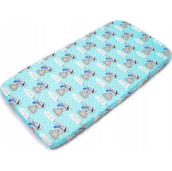 Prostěradlo PROSTĚRADLO 80x200 cm S GUMOU DO POSTELE BAVLNA Kerstin