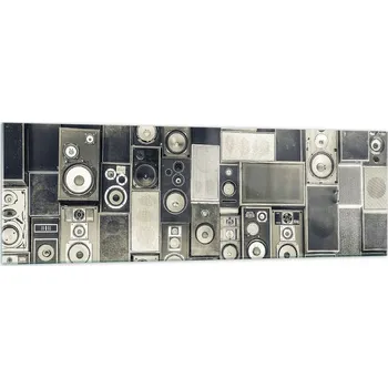 Obraz Velký skleněný obraz do obýváku 160x50 abstrakce moderní fotoobraz