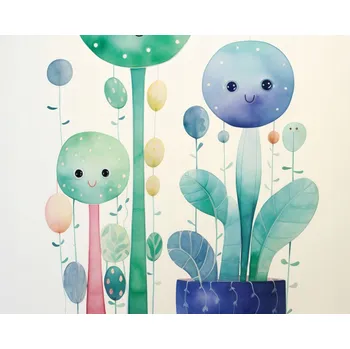 Plakát Plakát Usmívající se Galaxie bez rámu 50 x 40 cm