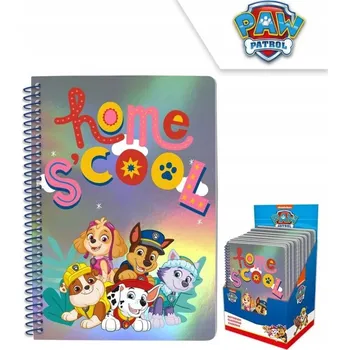 Notes A5 Kids Euroswan Tlapková patrola vícebarevný