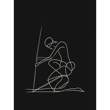 Plakát Plakát 75x100 cm, Linie