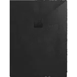 Sprchová vanička SAT Alek 100x90 cm litý mramor černá SATALEK10090 179793171