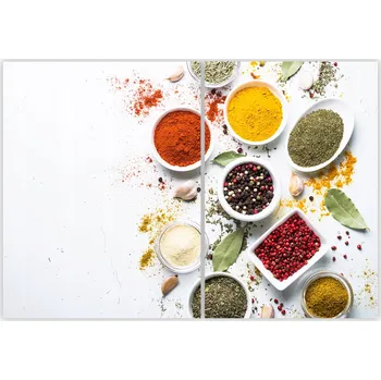 Kuchyňské prkénko Skleněná Ochranná Deska a Krájecí Prkénko | Indukce, Sporák ds-0480