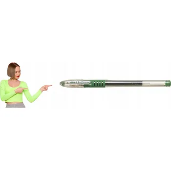 Gelová propiska zelené PILOT