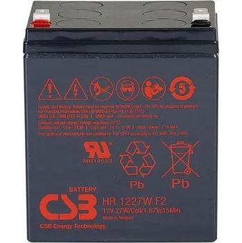 Záložní baterie Akumulátor CSB 12 V 6,5 Ah
