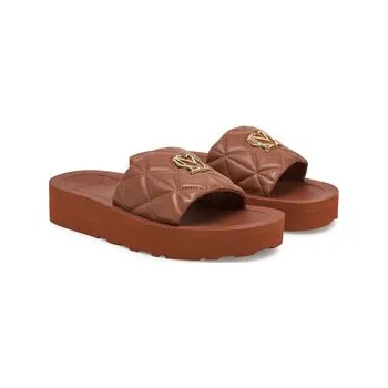 Dámské pantofle Nazouváky LOVE MOSCHINO JA28014I1MIE0201 Hnědá 37