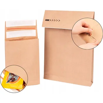 Obálka PAPÍROVÁ OBÁLKA PAPIEROPAK 162x229x40mm 25 ks