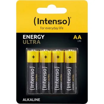 Článková baterie INTENSO Energy Ultra AA, Batérie alkalické 4ks