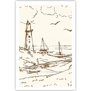 Obraz Obraz plakát do obýváku ložnice 61x91 grafika plakáty na zeď bez rámu