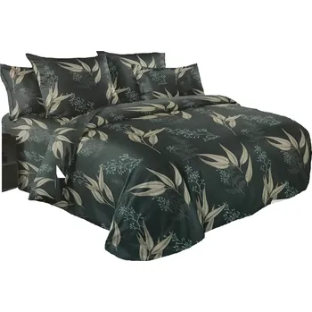 Povlečení POVLEČENÍ 200x220 + POVLAKY NA POLŠTÁŘE 70x80 3 Č. SADA POVLEČENÍ SATÉNOVÉ MIKROFÁBRO