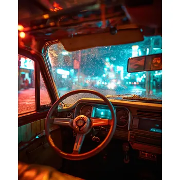 Plakát Plakát Noční Jezdec bez rámu 40 x 50 cm