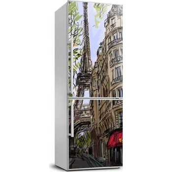 Fototapeta Samolepící fototapeta na ledničku Eiffelova věž