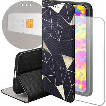 Pouzdro na mobilní telefon Flipové pouzdro Hello Case pro Huawei P Smart Z, zlaté