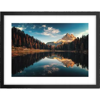 Obraz Obraz plakát v černém rámu do obýváku 40x30 krajina foto na zeď