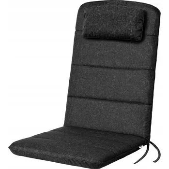 Polštář Dekorační Polštář na zahradní židli "Antonia" 50x48cm, černá