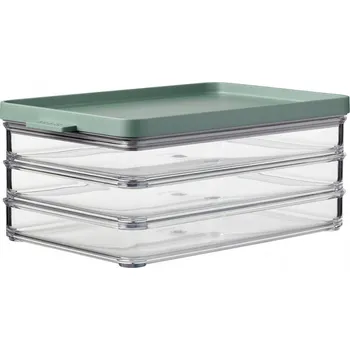 Dóza na potraviny MEPAL TROJITÁ NÁDOBA OMNIA NA UZENINY 1,5 L NORDIC SAGE ŠALVĚJOVÁ