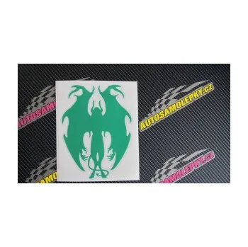 Samolepící dekorace SAMOLEPKA Démon 001 (17 - šedá) NA AUTO, NÁLEPKA, FÓLIE, POLEP, TUNING, VLASTNÍ TEXT, TISK, AUTOSAMOLEPKY.cz, POLEPY, OBRÁZEK, LOGO, SAMOLEPKY