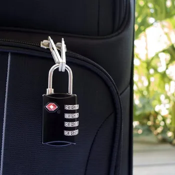 CESTOVNÍ ZÁMEK TSA NA KUFR 4MÍSTNÝ KÓDOVÝ