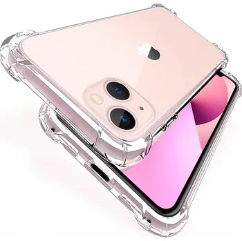 Pouzdro na mobilní telefon Zadní Kryt Pskom pro Apple iPhone 13 bezbarvý