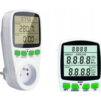 MĚŘIČ SPOTŘEBY ENERGIE WATTMETR