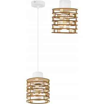 ZÁVĚSNÁ LAMPA lustr stropní LOFT Dřevo 1