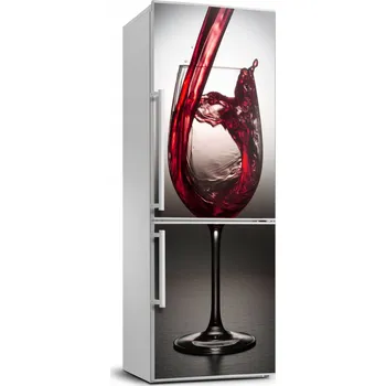 Fototapeta Samolepka na lednici, fólie Červené víno 70x190 cm