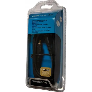 Audio kabel Kabel RCA - RCA Thomson KBA216G 5 m