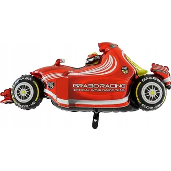 Balónek Fóliový balónek Formule 1 červený 50x120 cm