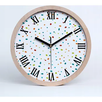 Hodiny Nástěnné hodiny Tulup vícebarevné 25 cm