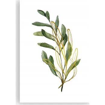 Obraz Plakát na zeď bez rámu 70x100 listy obraz plakáty do obývacího pokoje ložnice