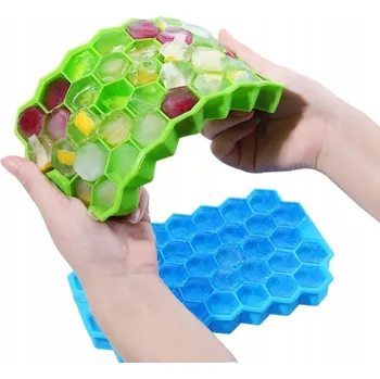 Tvořítko na led Silikonová forma na ledové kostky, hexagonální (šestiúhelníkové), 36 Ks