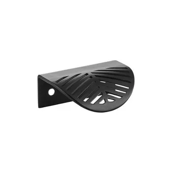 Nábytkové kování Nábytková úchytka Schaffner Jodełka 40 mm černá