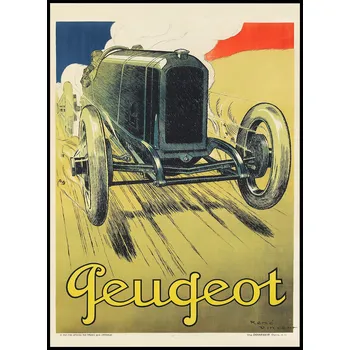 Obraz Plakát Stará Auta bez rámu 50 x 70 cm