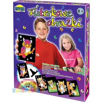 kreativní sada Obrázky z chlupatých bambulek - Vyrob si sám Dromader