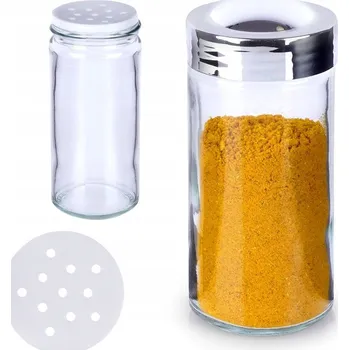 Dóza na potraviny Skleněná nádoba, dóza na koření 80 ml